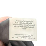 Laura Ashley  Vintage Floral Flocked Velvet Whimsigoth Maxi Dress Gray Size US 12 Photo 9