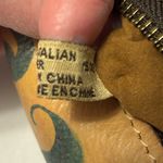 Patricia Nash  painted Italian leather pouch zipper top floral design Photo 9