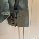 Soft Surroundings NWT 100% silk blue button down shirt xl petite Photo 4