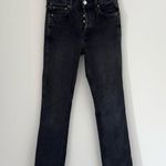 RE/DONE Comfort Stretch High Rise Stove Pipe Jeans Photo 2
