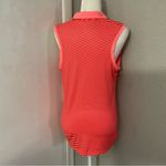 Nike  Precision Print Sleeveless Golf Polo Shirt Lava Glow/Max Orange M Dopamine Photo 4
