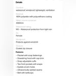 NWT Curve Women’s Rains Waterproof Raincoat Yellow Hooded Trench Coat Size L Size L Photo 6