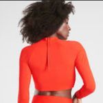 Athleta NWT North Point Cropped Rashguard, Size XL Photo 9