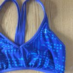 Champion Women’s  Swimsuit Top or Sports Bra Racerback Blue Navy size Large Photo 2
