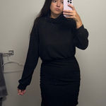 SheIn Black Turtleneck Sweater Dress Photo 0