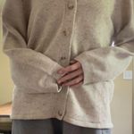 PacSun  Oatmeal Grandpa Cardigan Sweater Photo 5