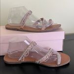 Just Fab Take the Lead Rhinestone Sandals Photo 3
