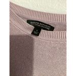 Banana Republic  Pima Cotton Cashmere Purple Top Photo 2