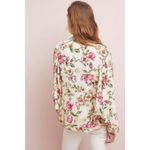 Anthropologie Idalia Floral Jacket Kimono OS One Size Women's Blouse Top Shirt Photo 2