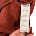 House Of CB Cypresa Rust Lurex Collar Strap Jumpsuit Style SB2918 Photo 9