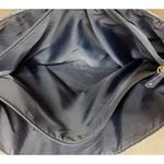 Tommy Hilfiger Navy Blue & White Plaid Large Tote Purse Shopper Shoulder Bag Photo 5