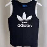 Adidas Originals Trefoil Relaxed Fit Black Tank Top Size XS Photo 0