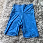 Nike  Yoga Blue Bike Shorts Photo 1