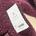 Athleta Cozy Sherpa Snap Sweatshirt NWT $149 Sz Small Photo 2