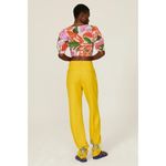 Banjanan Floral Aurora Top Multicolor Womens Size Large Pink Photo 2