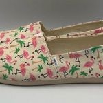 Toms Women’s Natural Flamingo Alpargata Size 8 Photo 0