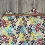 Eva Franco Embroidered Floral Fit Flare Midi Skirt Women 22W White Photo 6