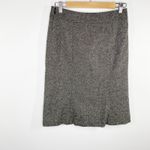 Gap Factory Black Speckled Wool Blend Side Zip Skirt Women's Size 2 Photo 6