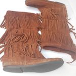 Minnetonka  fringe leather boots size 8 Photo 5