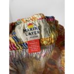 Marine layer  Women's Medium Maxi Skirt Cotton Gauze Floral Tiered Cottage Boho Photo 3