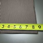 Jones New York  Signature Pants Sz 14 Brown White Stripe Capri Photo 6