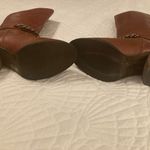 BCBG Brown Heeled Boots with Chain Detail Size 8 Photo 6