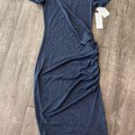 Treasure & Bond  Charcoal Midi Dress Photo 2