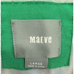 Maeve Anthropologie  Folksong Novelty Floral Bird‎ Print Shift Dress Size Large Photo 2