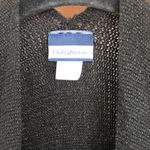 Croft & Barrow Black Knit Shawl. Free Size Photo 1