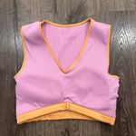 No Boundaries No‎ Boundaries Pink Top with Orange Trim Photo 4