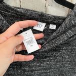 Gap New  Black Gray Lightweight Soft Hoodie Womens Size XS Photo 1