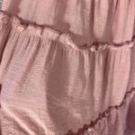 Stolen Hearts Women Pink Ruffle Mini Dress M Boho Cottagecore Romantic Festival Photo 6