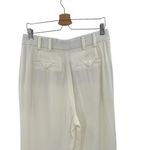 Aritzia  Babaton‎ 1-01 Giselle Boy Trouser Dress Pants White Cream Size 12 Photo 6