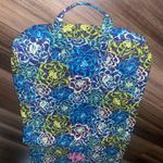 Vera Bradley Floral Garment Bag with Blue and Green Pattern Photo 11