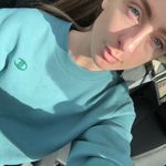 Champion Teal Crewneck Sweatshirt  Photo 1