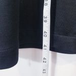 Pinko Italy Elegant Black Long Sleeve Midi Dress Zipper Detailed Boatneck Size 6 Photo 7