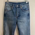 Boyish  Dempsey High Rise Slim Straight Distressed Jean Size 27 Photo 7