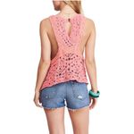 Free People NWT Luau Crochet Top Boho Festive Photo 3