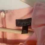 Topshop Womens Dress 6 Sheath Mini Tight Fit Sleeveless Ruffled Dressy Classy Photo 3