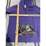 Disney  parks womens L full zip double sided rhinestone hoodie Photo 2