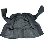 Leon Max Limited Edition Black Hook and Eye Blazer Size M Lined Shoulder Pads Size M Photo 5