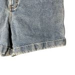 Calvin Klein Jeans Womens Size 12 Stone washed High Rise Cuffed 90s Denim Shorts Photo 1