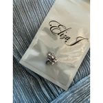 Eliza J NEW  Halter neck Light Blue metallic keyhole‎ dress maxi gown formal Photo 13