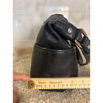 Michael Kors Black Leather Shoulder Bag Hobo Gold Hardware Designer Luxury Purse Photo 12