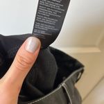 Free People Black Pleather Straight Leg Pant Photo 4