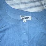 frankie's bikinis  Blue Long-sleeve Top Photo 1