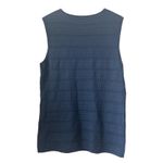 Preston & York  rayon blend blue spring knit sweater‎ top size large Photo 5