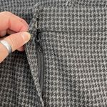 Chico's Size 0.5 US S 6 Houndstooth Knit Straight Ankle Pants Dark Heather Grey Photo 7