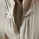 Revelry Kiera Chiffon Dress in Sage Green Size 4 Photo 8