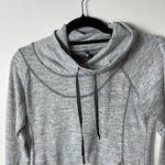 Kuhl  lea‎ gray cowl neck sweatshirt front pocket women’s size small Photo 1
